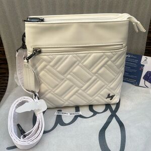Lug Satin Luxe Double Dip Crossbody - NWT